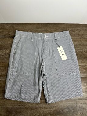 Five Four Seersucker Striped Shorts Men’s Size 32 Classic Fit NWT